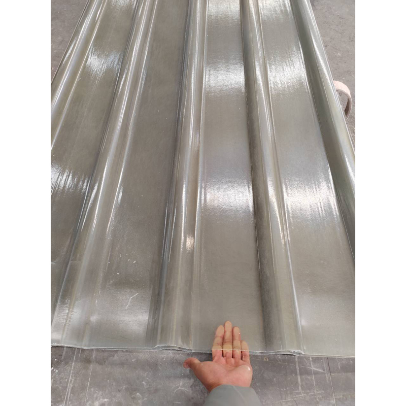 1-Meter Wide 1.5mm 2mm and 3mm Fluted Clear Fiberglass Panels for Conservatories from China