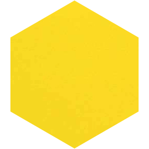 Yellow Acrylic Honeycomb Panel
