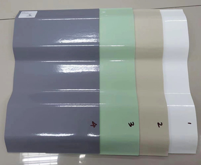 Colors of Corrugated FRP Sheets for Cooling Tower Walls