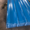 blue fiberglass roof panel