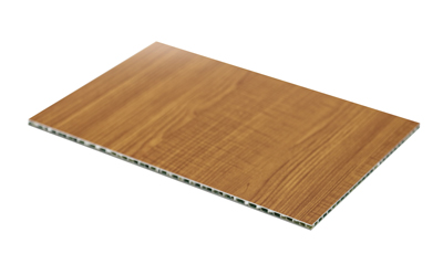 China Wood Grain Wooden Color Aluminum Aluminum Honeycomb Core Sandwich Panels