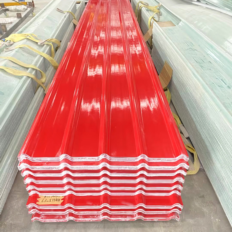 wavy grp roofing sheet