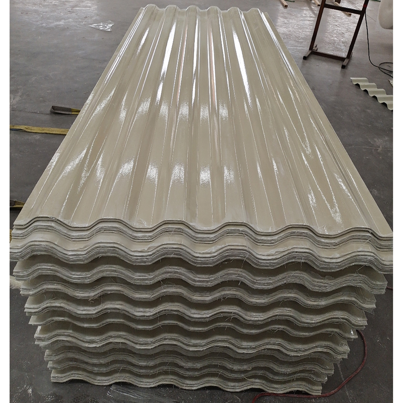 Fibra de vidrio blanca