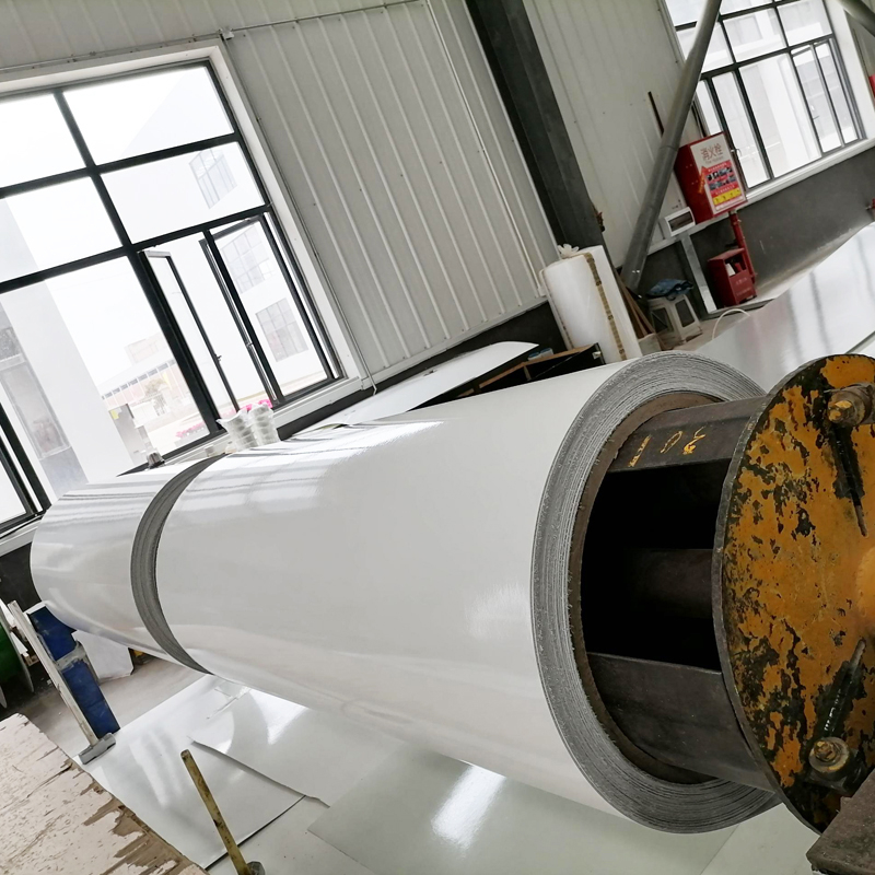 Panel PRFV Reforzado de Fibra de Vidrio Blanco Liso de 2mm para Carrocerías de Camiones Refrigerados