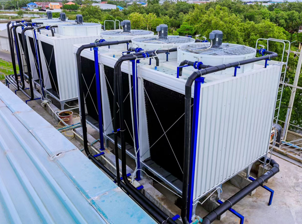 Corrugated FRP Sheets for Cooling Tower Walls