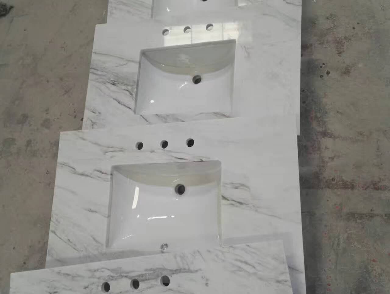 Stone aluminium honeycomb panel countertop
