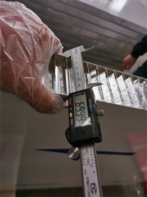 70mm aluminium honeycomb panel 2