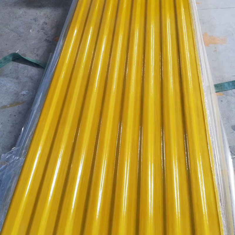 lamina de PRFV amarilla