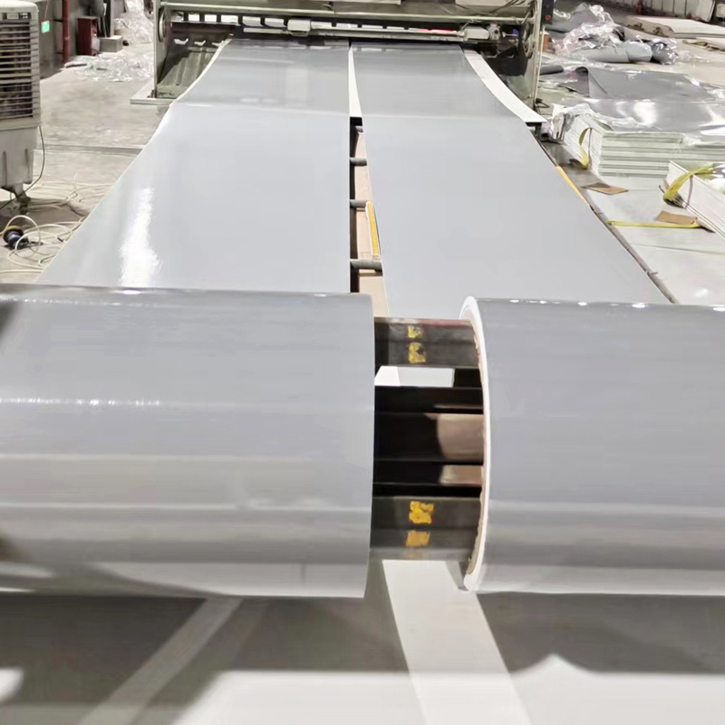 Placa de PRFV gris mate de 2mm