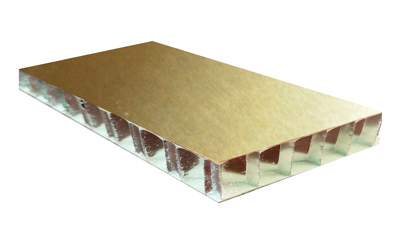 China Brass Honeycomb Core Panel