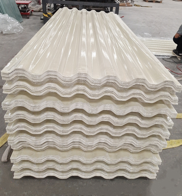 opal white grp roofing sheet