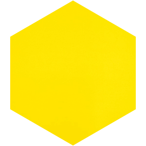 Yellow color aluminium honeycomb panel