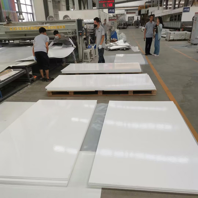 Panel PRFV blanco liso