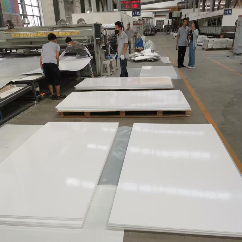 Panel PRFV blanco liso