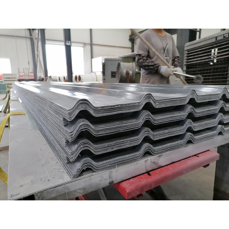 corrugated fiberglass roof