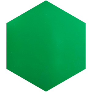 Green color aluminium honeycomb panel