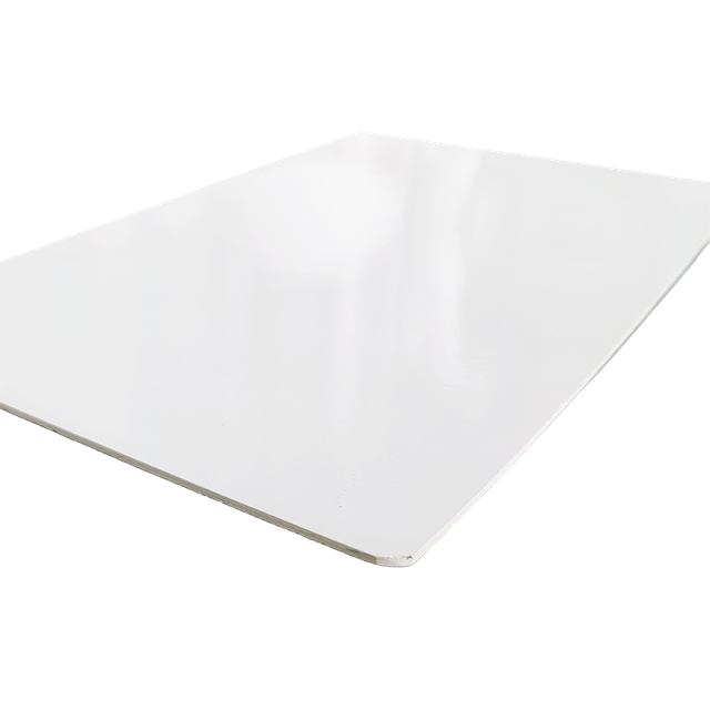 Lámina de fibra de vidrio con estera de filamentos cortados