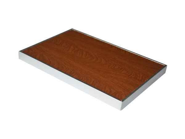 Wooden color aluminum honeycomb panel