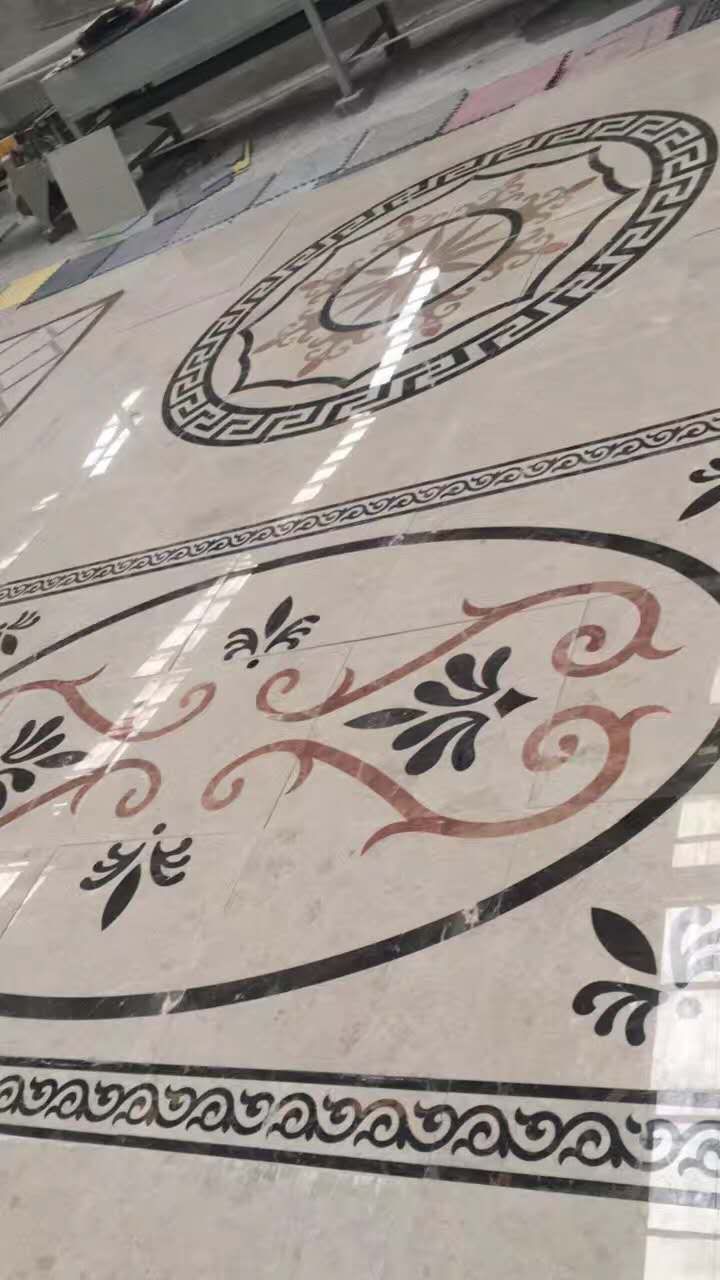 stone aluminium honeycomb panels as floor
