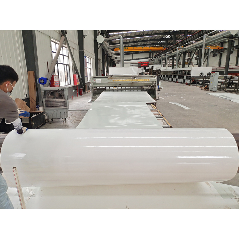 1.5mm & 2mm Smooth White Fiberglass Reinforced Panel FRP for Bonding with XPS Foam