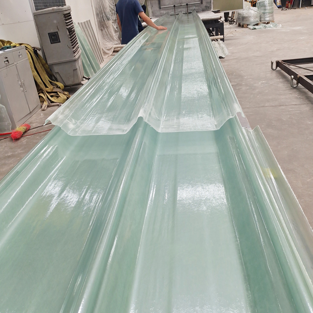 fiberglass clear panel