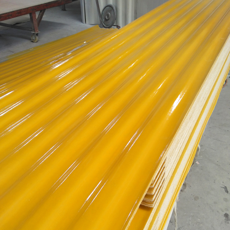lámina de fibra de vidrio fiberglass corrugada