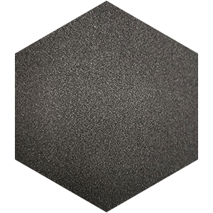 Metallic dark grey aluminium honeycomb panel