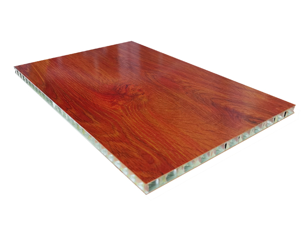 honeycomb sheet wood grain