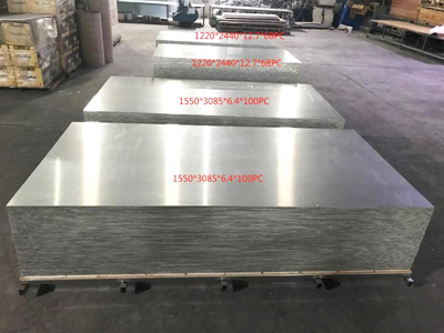 Mill finish aluminium honeycomb panels for laser projector screen