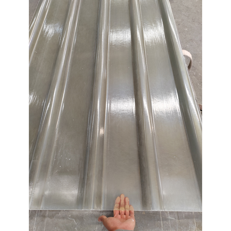 corrugated fiberglass plate for roofing